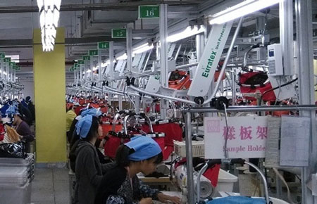 歐泰科 十年磨礪，成就智能服裝吊掛行業領導者